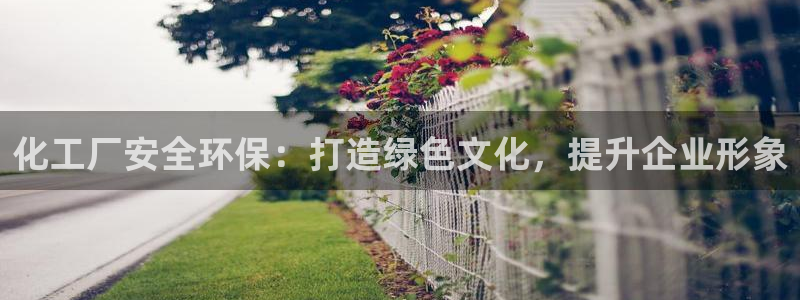 亿万国际游戏官网手机版：化工厂安全环保：打造绿色文化，提升企业形象