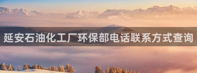 亿万钱包app下载：延安石油化工厂环保部电话联系方式查询