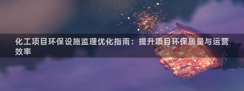 亿万同人字幕组的个人主页：化工项目环保设施监理优化指南：提升项目环保质量与运营
效率